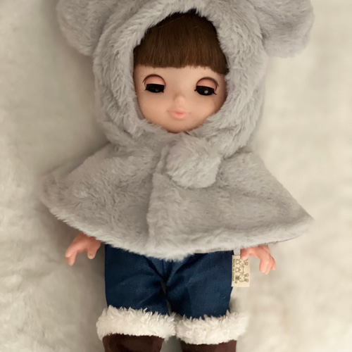 ソランちゃん服 めるちゃん服 レミンちゃんなど用服 暖かい冬服2点