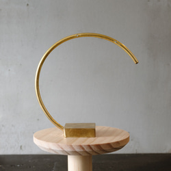 Creema限定】ピアススタンド 真鍮 アンティークゴールド ビンテージ