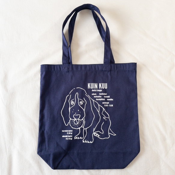 kuin kuu shopping tote 4枚目の画像