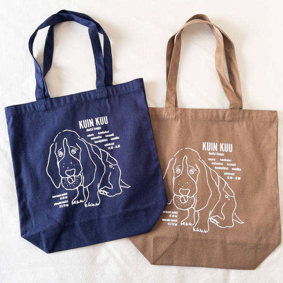 kuin kuu shopping tote 1枚目の画像