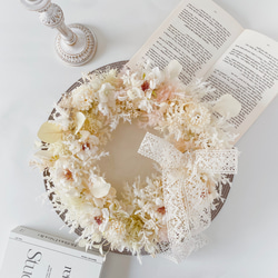 ユーカリのハーフリース ナチュラル シック 造花 おしゃれ インテリア