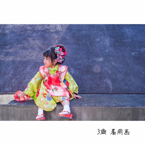 七五三髪飾り | 3歳髪飾り・7歳髪飾り | アンティーク着物生地