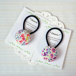 リバティ ハンドメイド ヘアゴム12個セット14 リバティ ハンドメイド