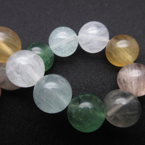 14kgf マルチカラーフローライト︎✦︎︎︎.ブレスレット⋆˙⟡ 岡山のパワーストーン、風水・開運グッズのお店 龍祥本舗 / バイカラー