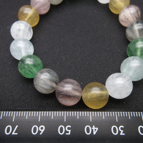 天然コンブテクスチャーフローライトブレスレット】/size(約16.5