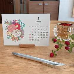 花と行事選べるミックス卓上カレンダー 2024 13枚目の画像