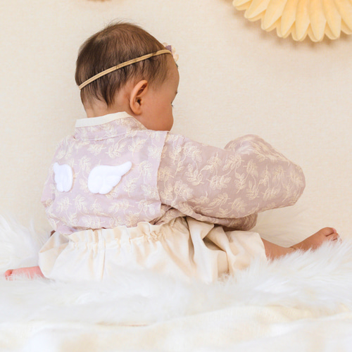 天使のベビー袴 ピンク ベビー服 faye22(フェイ) 通販 16689403