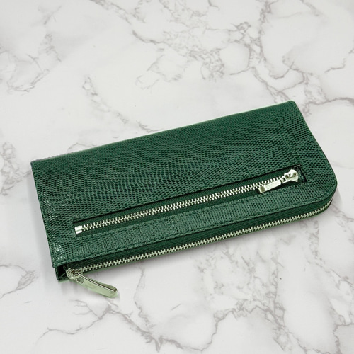 透かし模様の長財布 レザージー/leather-g】ハワイ柄のレディース長財布 - ナダヤオフィシャル