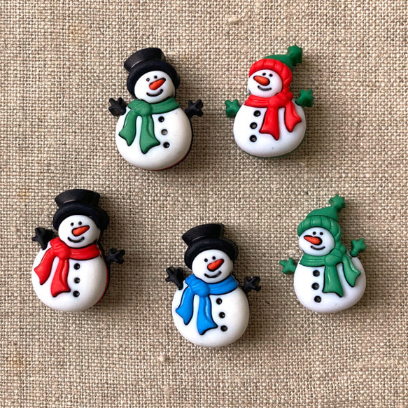 アメリカ ボタンガローア ジョリースノーマン 雪だるま B-2862