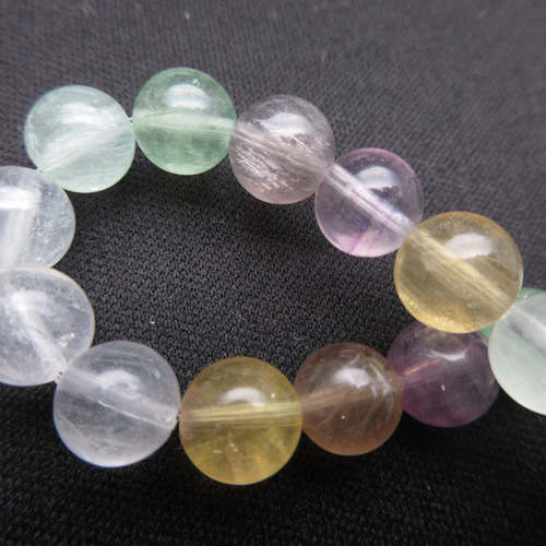 天然コンブテクスチャーフローライトブレスレット】/size(約16