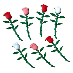 アメリカ ボタンガローア バラの枝 薔薇 ローズ B-2866 花 フラワー ばら 1枚目の画像
