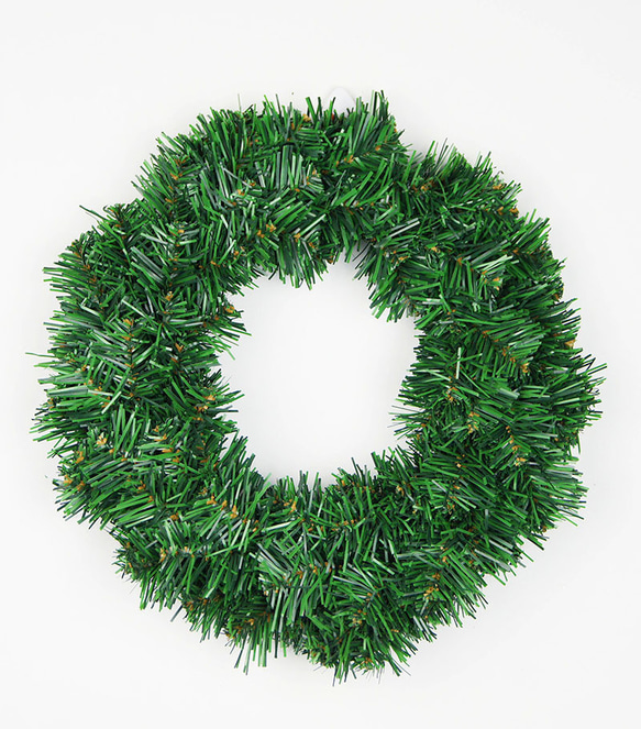 [早割クリスマス2023]クリスマスリース 玄関 籐の輪 グリーンクリスマスプレゼント Christmas wreath 1枚目の画像