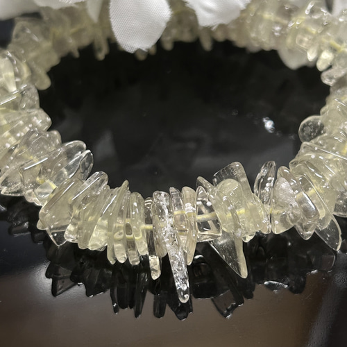 高品質リビアングラス（ゴールデンテクタイト） 天然 さざれ