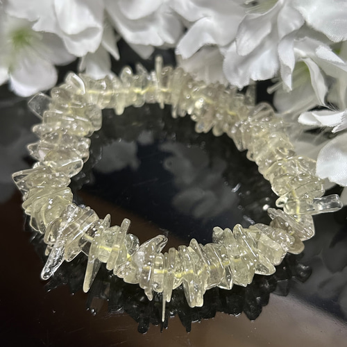 高品質リビアングラス（ゴールデンテクタイト） 天然 さざれ