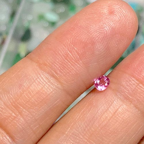 SR45 宝石質 桜ピンク ミャンマー産 天然 スピネル ルース 裸石