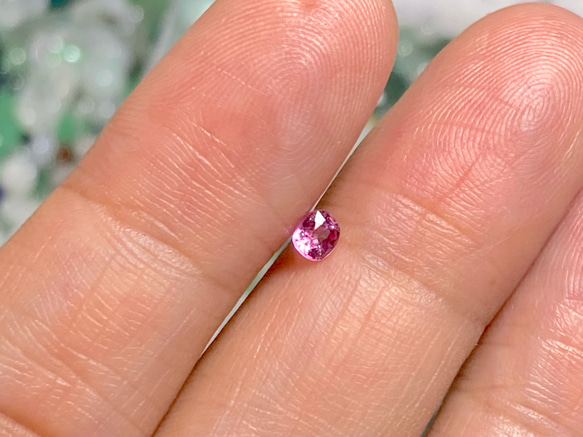 SR45 宝石質 桜ピンク ミャンマー産 天然 スピネル ルース 裸石 赤 4枚目の画像