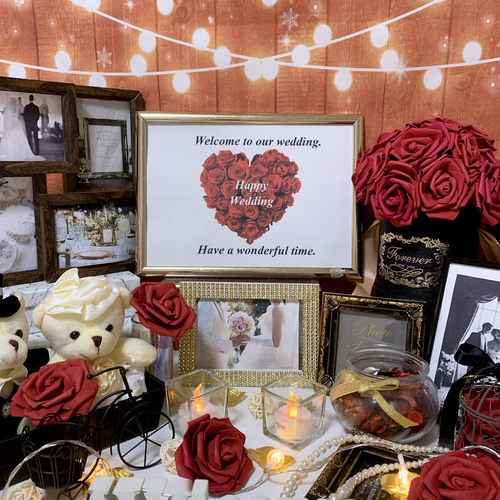 ちゃんあみ ☆受注 No.1014 ウェルカムスペース 結婚式 まとめ ちゃんあみ ☆受注 No.1014 ウェルカムスペース 結婚式 まとめ