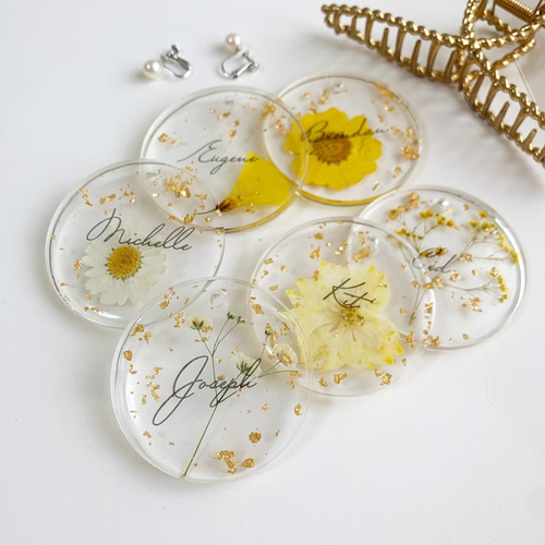 レジン 席札 結婚式 その他オーダーメイド Atelier hachimit 通販