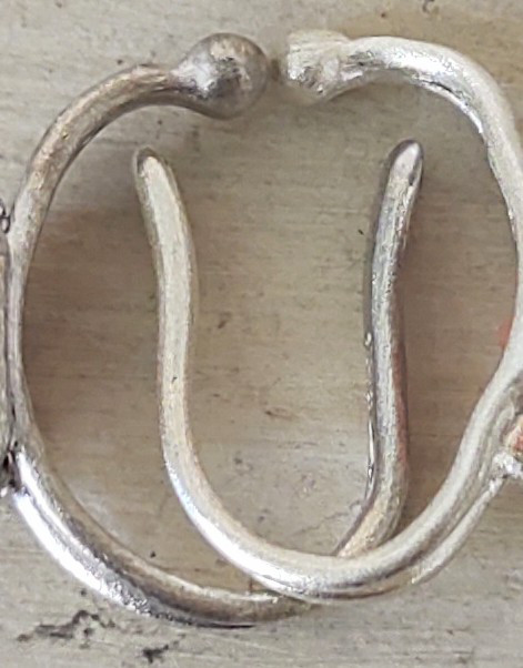 ツルウメモドキ2輪＊925イヤーカフ