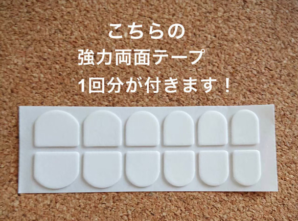 FA152⭐白べっ甲×オフホワイトフットネイルチップ 3枚目の画像
