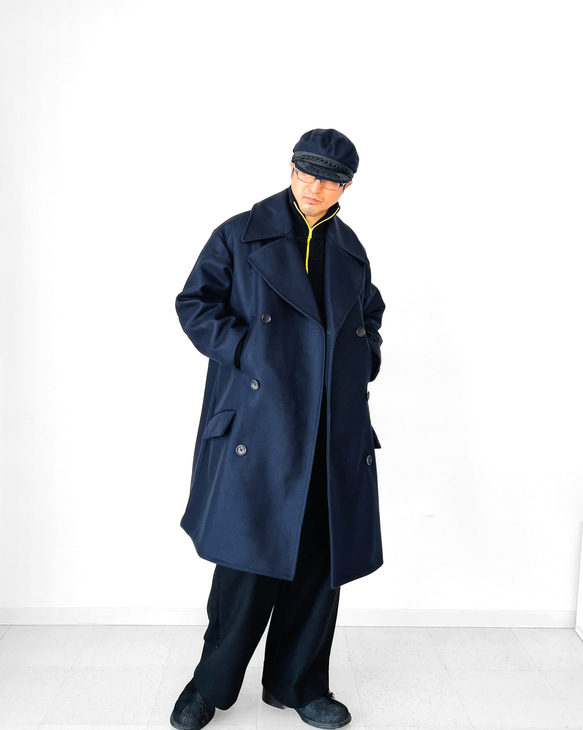 メンズ【men's】最上質ジロンラムウール素材使用 ビッグ