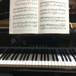 グランドピアノ用補助譜面台　限定製作「ニャア専用（まんまる目）」 12枚目の画像