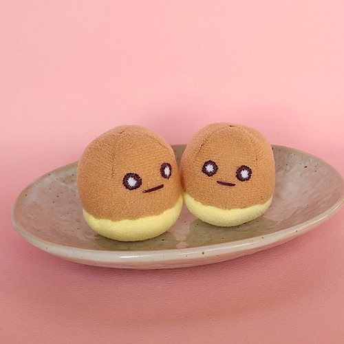 カステラ　ストラップ　まとめ売り　マスコット　ぬいぐるみ　カステラ娘 長崎カステラ ご当地マスコット3個ストラップ カステラくん
