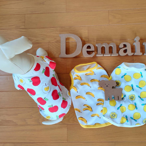 ハンドメイドオーダー小型犬犬服