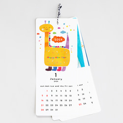 2024年 satoshi sugiura illustration 水彩 カレンダー 2024 カレンダー (B) 1枚目の画像