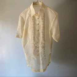 民族　刺繍シャツ　ブラウス　詰襟　レディース　シースルーシャツ　バンドカラー　ノーカラー　プルオーバーシャツ 12枚目の画像
