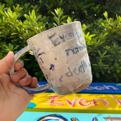 マグカップ　ガイコツ　陶器　コーヒーカップ　mhr1-21 5枚目の画像