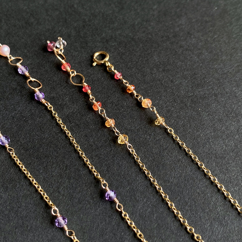 Emerald skinny bracelet /エメラルド | Hariqua-パワーストーン