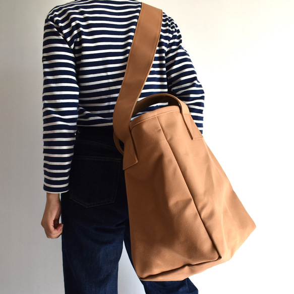 PLUS SHOULDER TOTE BAG（モカ/ベージュ） 11枚目の画像