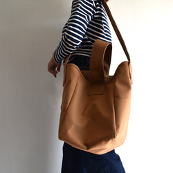 PLUS SHOULDER TOTE BAG（モカ/ベージュ） 14枚目の画像