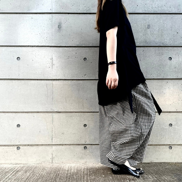 ■限時20折優惠■「最寬！全格寬褲」 寬鬆褲 鬆緊腰 亞麻 夏季 第3張的照片