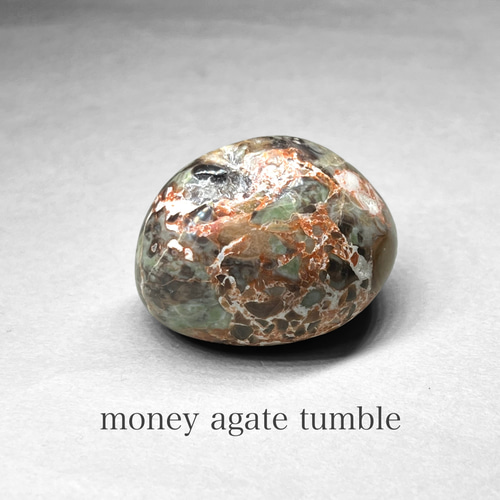 money agate tumble / マネーアゲートタンブル C 天然石 N.st 通販