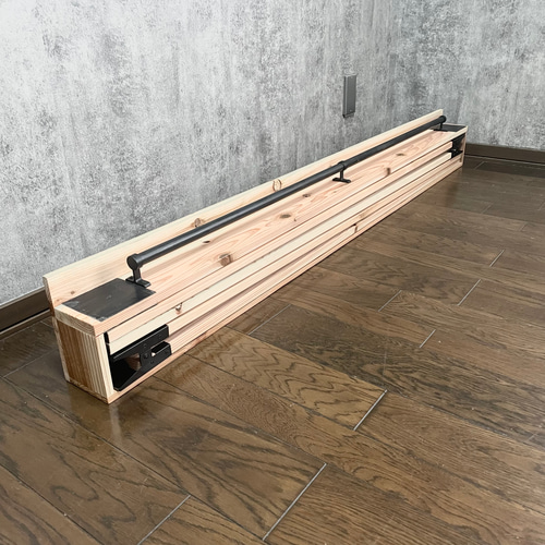 ハンドメイド　ハンガーラック　オーダー受け付けます。 折りたたみハンガーラック ハンガーラック nomadrack 通販 16692785