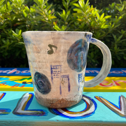 マグカップ　夜景　陶器　コーヒーカップ　mhr1-30 3枚目の画像
