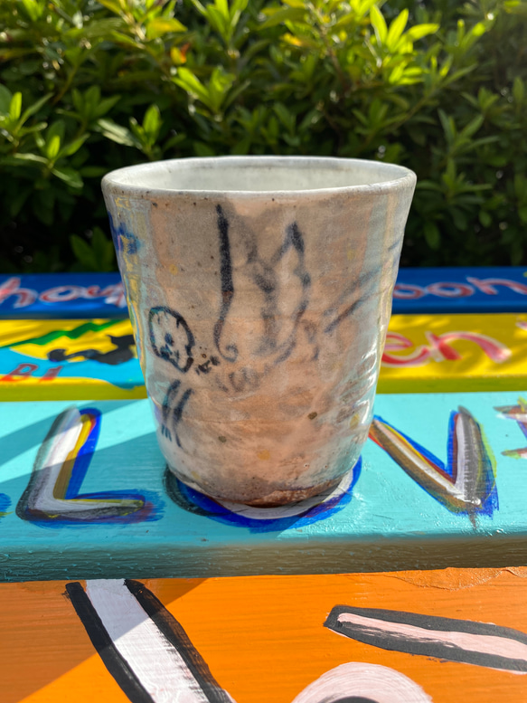 マグカップ　天使　陶器　コーヒーカップ　mhr1-31 3枚目の画像