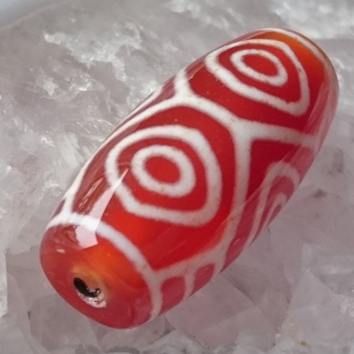 極上！！紅玉髄九眼天珠