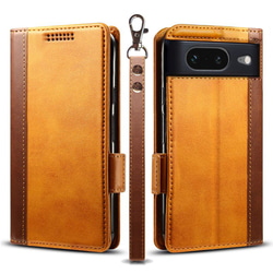 Google Pixel 8 レザーケース 手帳型 Brown スマホケース