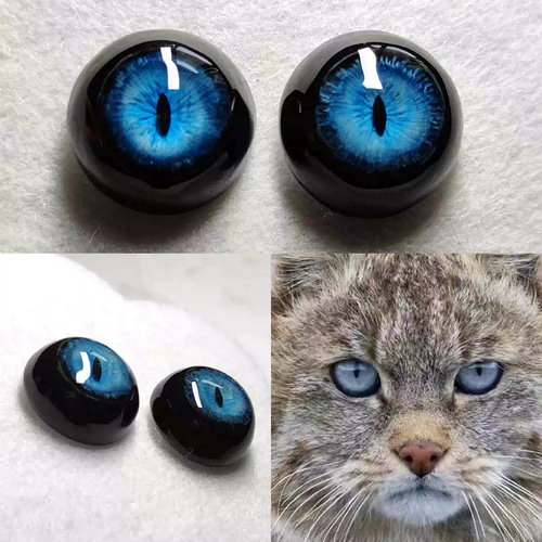 3mm-24mm】 ドールアイ 獣類 アイ ハンドメイド ドール bjd 目 オビツ