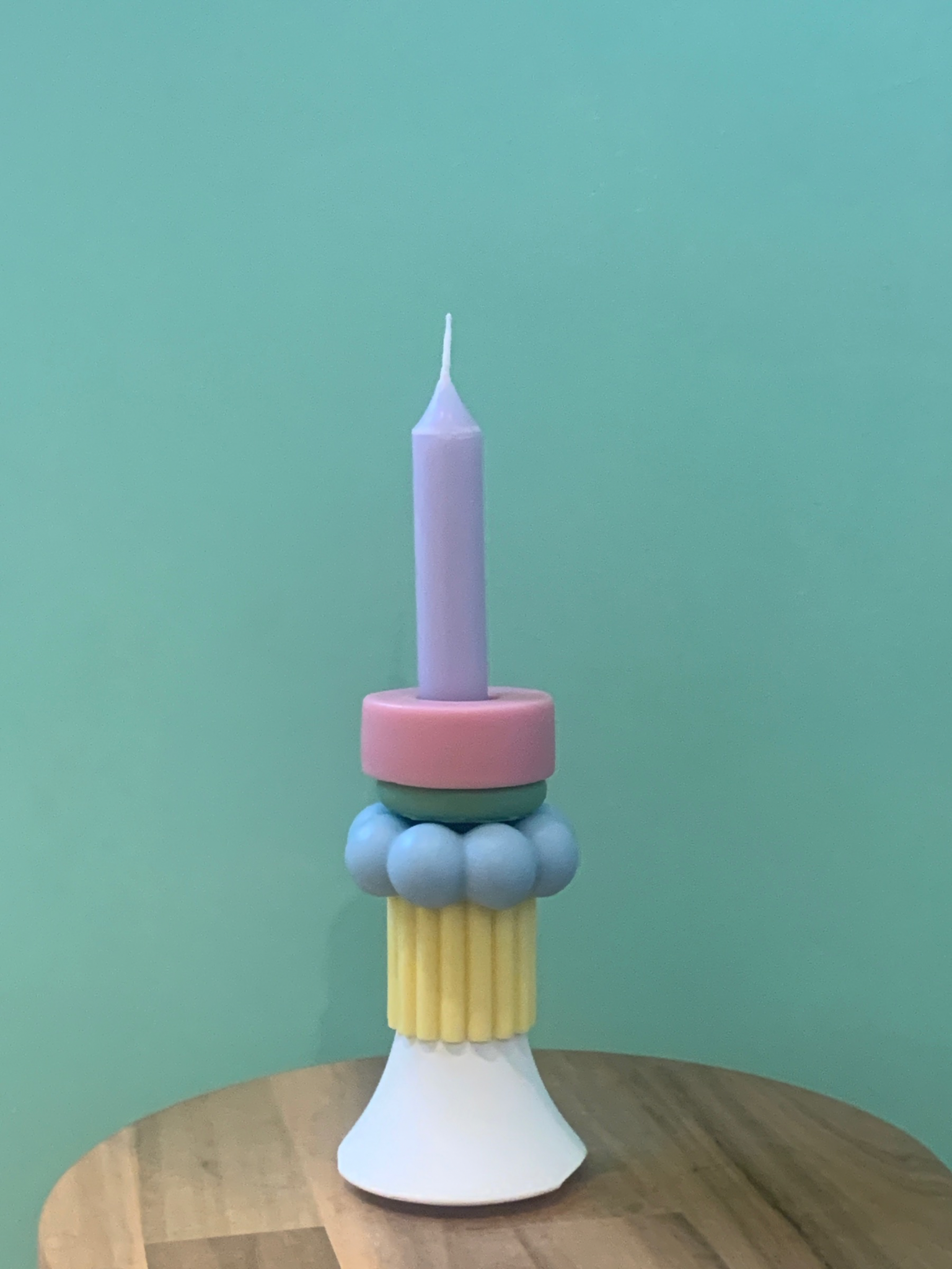 【ミント さま】vintage candle ❀ 小さな陶器製 キャンドル CITTA デザイン アロマキャンドル おしゃれ 蓋付き ギフト