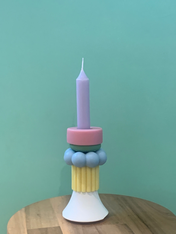 【ミント さま】vintage candle ❀ 小さな陶器製 キャンドル Amazon.co.jp: ビンテージ メロディーキャンドル 陶器製白鳥燭台