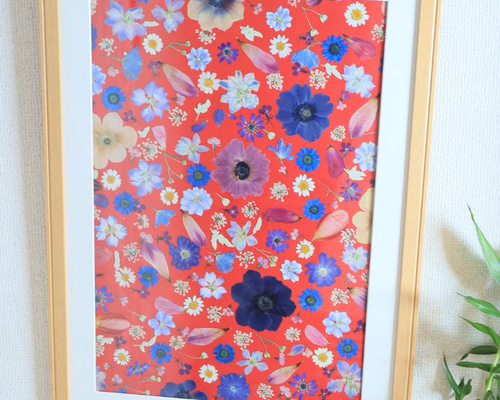 絵画　　押し花額 押し花額 押し花アート フォトフレーム・写真立て 花mizuki 通販