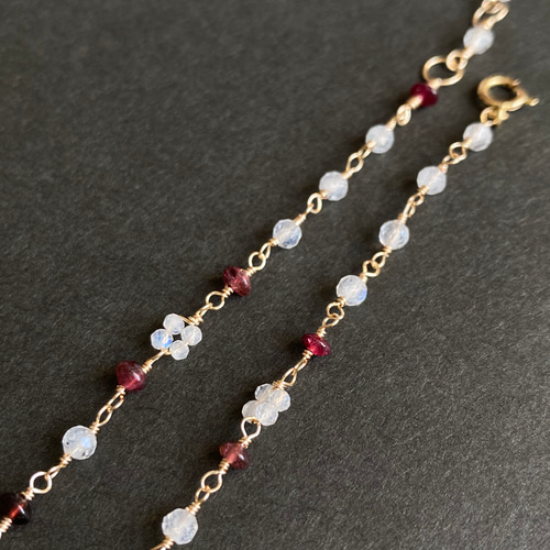 希少！14kgfルベライトブレスレット 【公式通販】