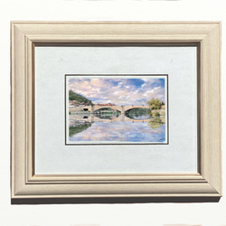 ポストカード ヨーロッパ風景画（組み合わせ自由4枚セット1.000円）No.254   モントローのセーヌ川 4枚目の画像