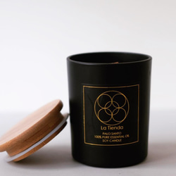 パロサント ソイキャンドル 140g キャンドル アロマキャンドル Palo Santo Candle 3枚目の画像