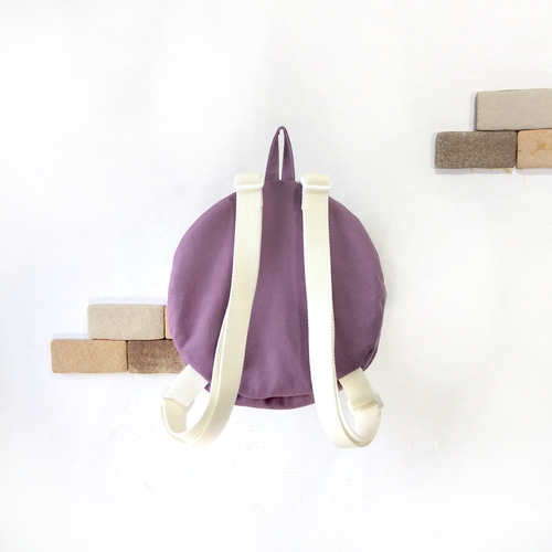 レディース】コロンとまあるいスモールリュック 大阪柏原ハンドメイド