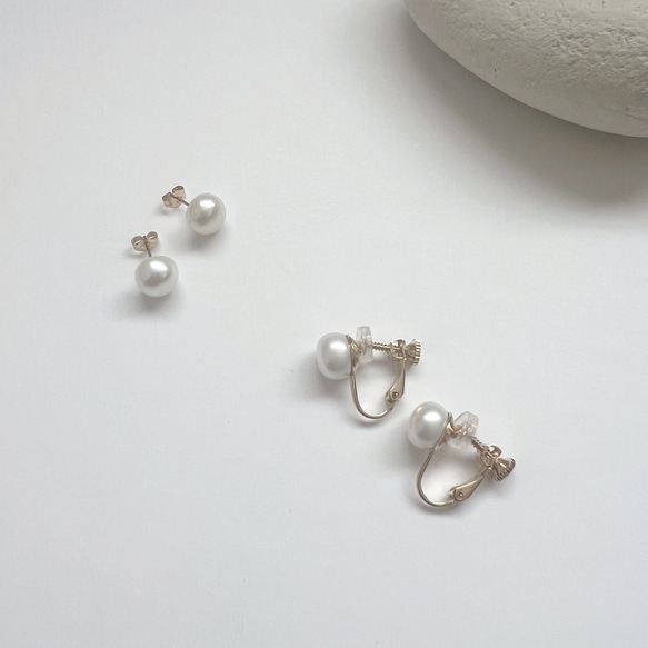 淡水真珠：button pearl [M] 3枚目の画像